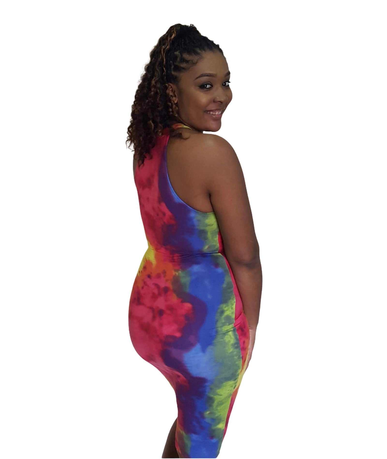 Tie dye 2024 dress womens