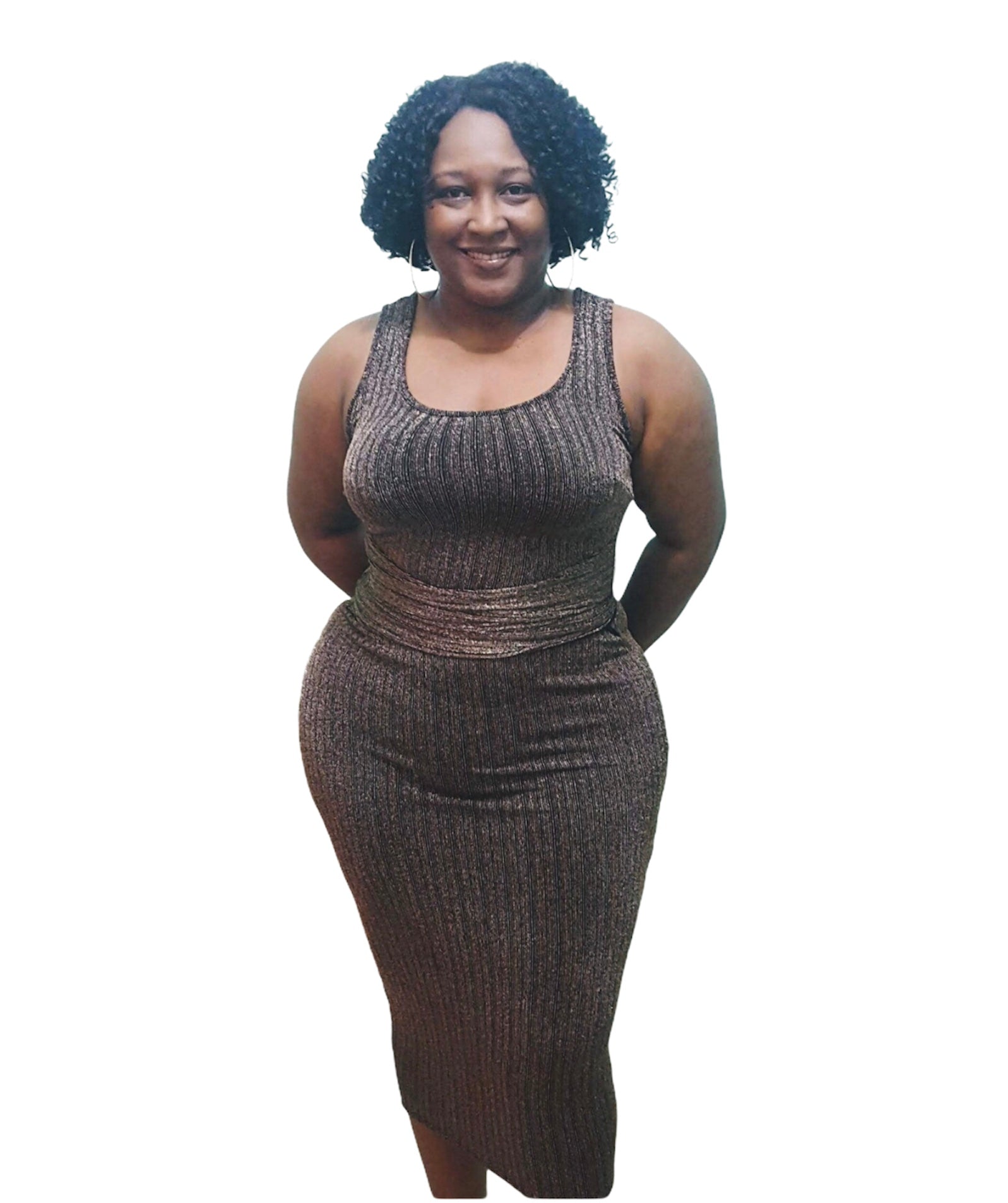 Plus Size Bling Dress